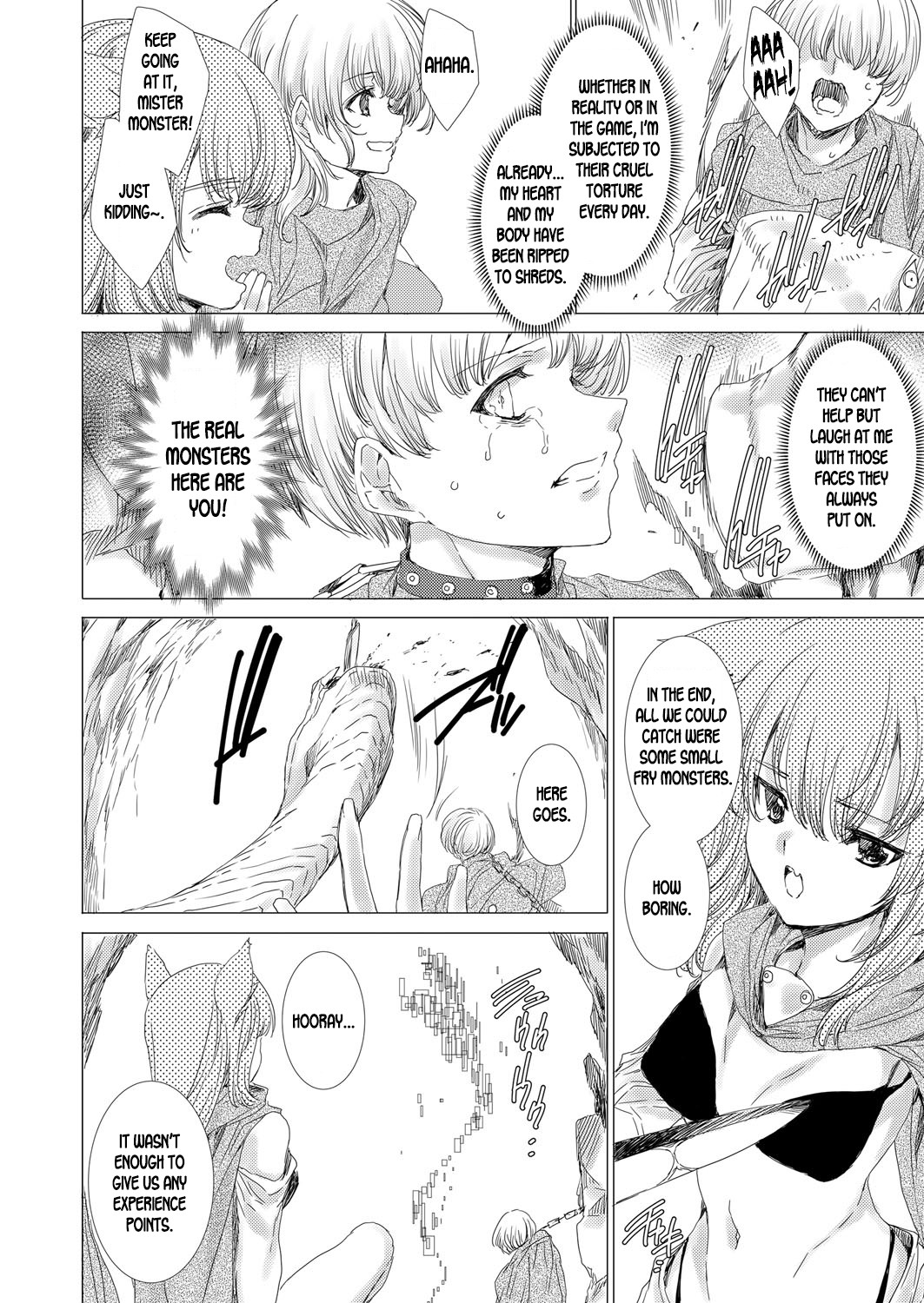 Hentai Manga Comic-Younger Sister Rape Revenge Quest ~Doing as I Please With the Takeover of Her Virtual and Real Body~ Level 1-Read-8